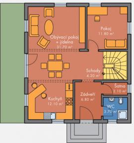 projekt typizovaný dům